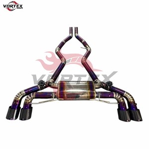 Escape Catback VORTEX Grado 5 Ti Valvetronic para BMW G20/G21/G22/G26 M340i/M440i 3.0T 2021-2025 con Punta de Titanio Quemado - Product Image 2