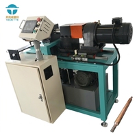 Machine semi-automatique rotative Vedette pour le formage des extrémités de tubes en acier inoxydable et en cuivre, avec boîte de vitesses, haute précision, pour l'élargissement, le rétrécissement et le sertissage