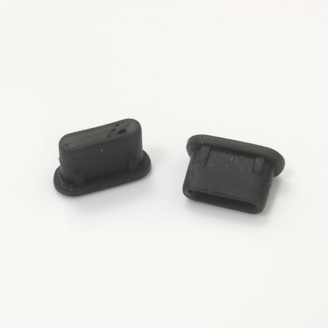 USB PORT CAP Dust Plug PE Material Semi-transparent Natural USB Dust Plug TYPE C Female Plug