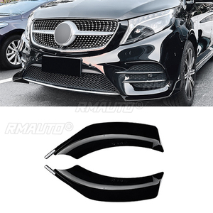 ชุดแต่งสปอยเลอร์กันชนหน้าแบบ Splitter สำหรับ Mercedes-Benz V-Class W447 V260 AMG Line ปี 2015-2019 ชุดป้องกันกันชนหน้า - Product Image 1