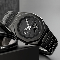 Fabrication vente en gros montre LED de haute qualité pour hommes montres numériques originales étanches résistantes aux chocs avec alarme pour hommes
