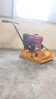 Compacteur de sol portable robuste LOTUS de 1 à 2 tonnes avec moteur à essence, 1,5 CV, longue durée de vie, garantie de 6 mois