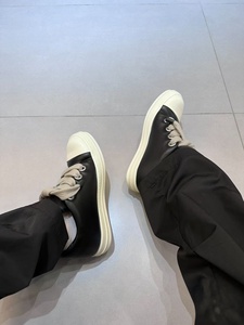 Premium urban black leather low-cut <b>shoes</b>, designer-inspired casual street style, <b>soft</b> comfortable daily walking footwear - Product Image 3