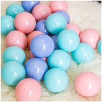 Balles gonflables colorées transparentes de haute qualité, nouvelle conception chinoise, 7 cm, sans phtalates, LDPE souple, marque HY, jouets pour piscine à balles d'intérieur, unisexe
