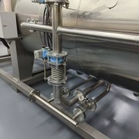 Nouvelle machine de pasteurisation automatique à immersion pour bouteilles de lait et de yaourt, en acier inoxydable 304, pour la transformation laitière