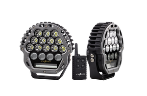 Projecteur LED tout-terrain <span class=keywords><strong>Ferei</strong></span> FA200 56000Lm IPX8 étanche, 6 modes, conduite nocturne, prise à connexion rapide pour l'extérieur - Product Image 3