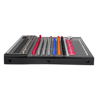 Console de mixage audio de studio pour ordinateur, contrôleur de mixage USB 12 canaux avec alimentation fantôme 48V, contrôleur de son pour enregistrement