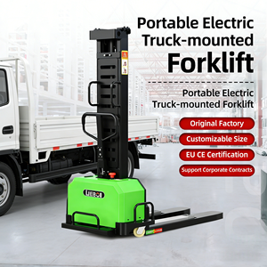 Apilador <span class=keywords><strong>Semi</strong></span> Eléctrico Autocargable LIEBO Rentable 500 kg Pallet Autoelevable Apilador <span class=keywords><strong>Semi</strong></span> Eléctrico Autoelevable - Product Image 1