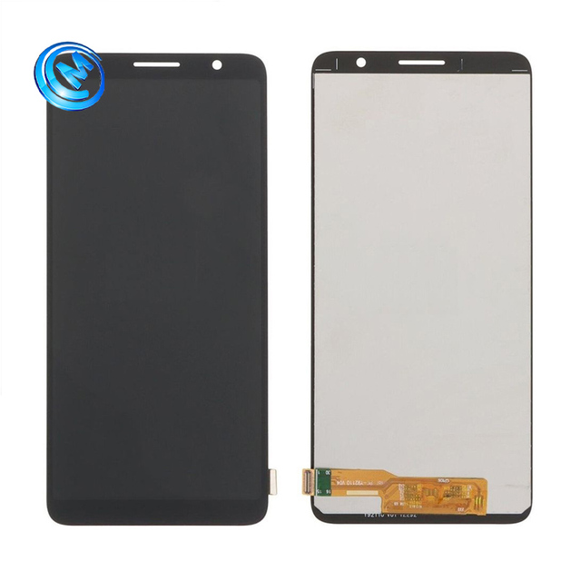 LCD Screen Display Touch Digitizer Frame Assembly Replacement for TCL 501 LCD