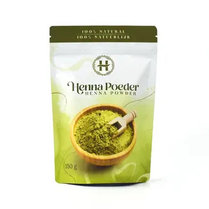 Op Maat Gemaakte Ziplock Stand-Up Thee Matcha Poeder Verpakking Zakje Herbruikbare Plastic Sachet Gepersonaliseerde Logo Mylar Tassen