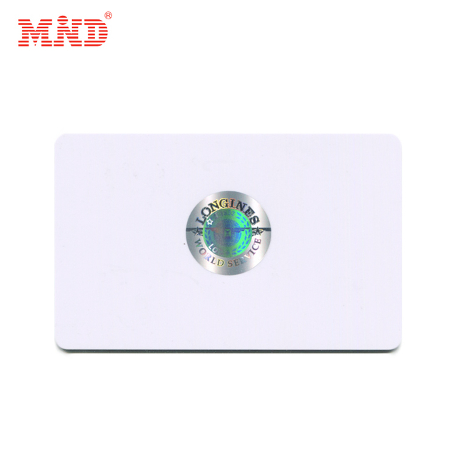 Custom Pvc Hologram ID Card Micro Text Hologram Overlay Card
