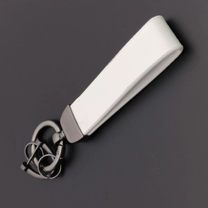 พวงกุญแจห่วงเกี่ยวนิรภัยแบบปรับแต่งโลโก้พวงกุญแจห่วงโซ่หนังแฮนด์เมดสำหรับงานหนักพวงกุญแจ<span class=keywords><strong>รถยนต์</strong></span>พวงกุญแจห่วงคล้องแบบหมุนได้ - Product Image 5