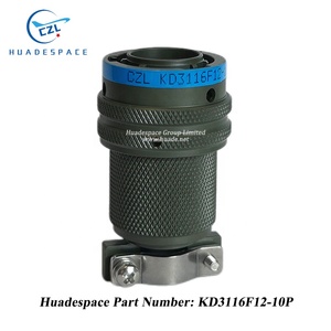 MIL-DTL-26482 12-10 KD3116F12-10P KD3112E12-10S JW3116F12-10P Thông tư kết nối điện hàng không vũ trụ ổ cắm cắm huadespace - Product Image 6