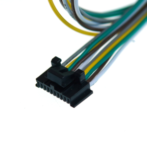 Harnais de câblage OEM sur mesure DF50 4 broches à extrémité unique, assemblage de câblage personnalisé DF50-2830SFA avec terminal plaqué or 28AWG - Product Image 4