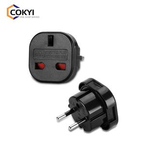 <span class=keywords><strong>Adaptateur</strong></span> <span class=keywords><strong>de</strong></span> voyage Royaume-Uni vers UE 16A 2 prises CA ABS <span class=keywords><strong>Prise</strong></span> et fiche électriques standard avec mise à la terre Usage commercial - Product Image 2