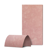 Plaque dorée, fabrication directe, placage imperméable rose doré pour la décoration murale extérieure et intérieure des maisons et des hôtels