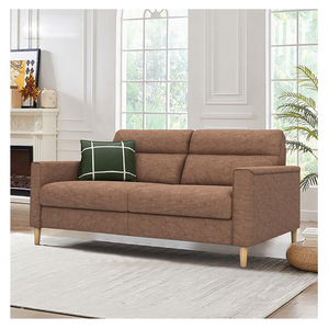 Conjunto de sofás de madera modernos de lujo para sala de estar, conjunto de sofás de 2 plazas con logotipo personalizado, servicio OEM ODM <span class=keywords><strong>JBM</strong></span> - Product Image 1