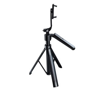 Luxury Magnetic Attraction Fill <b>Light</b> Selfie <b>Stick</b> Wireless Remote 360 Rotating Long LED Tripod For Travel Vlogger - Product Image 4