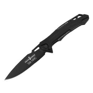 Cuchillo de camping EDC ER 251 Scorpion con mango de acero lavado con piedra, personalizable, calidad OEM, para bricolaje - Product Image 6