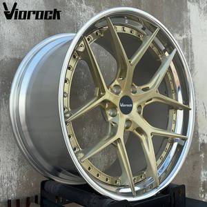 Roue Viorock élégante en alliage d'or: forgée pour l'excellence, fait tourner les têtes sur la route. Mise à niveau idéale - Product Image 2