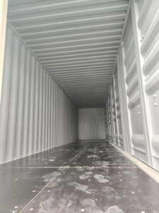 Dry <b>Container</b> 40 Feet Open Side Cargo Storage 4 Side Doors High Cube Shipping <b>Container</b> - Product Image 2