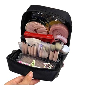 New Fashion Eco-Friendly Large Capacity Portable Multi-Layer Zipper Closure Waterproof <b>Makeup</b> Storage Bag - Product Image 4