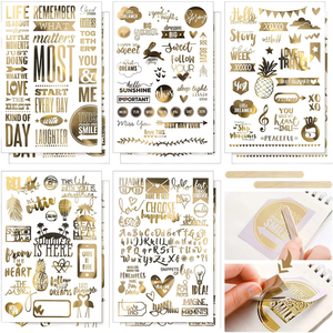 Personalizzato sfregamento su trasferimento adesivo diario Scrapbook decorazione adesivo per la creazione di carte diario Album fai da te arte e artigianato - Product Image 5