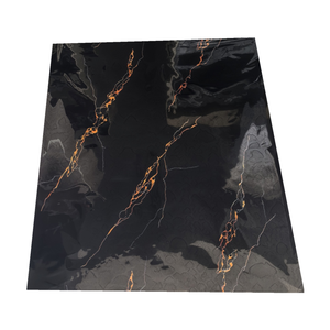 Panneau mural en marbre brillant sur mesure, panneau mural en PVC, feuilles <span class=keywords><strong>de</strong></span> plastique, panneau en PVC, feuille <span class=keywords><strong>de</strong></span> marbre UV <span class=keywords><strong>pour</strong></span> la décoration murale - Product Image 3