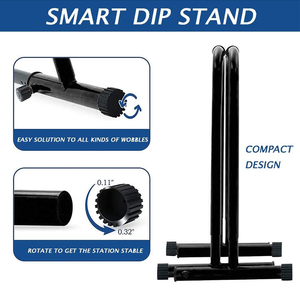 Harbour Tập Thể Dục Đào Tạo Pull Up <span class=keywords><strong>Dip</strong></span> trạm dips Đứng Thanh - Product Image 5