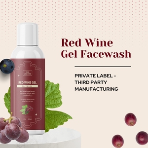 Gel Facial de Vino Tinto Nutre Profundamente la Piel Mejora la Firmeza Aporta Brillo Retrasa el Envejecimiento Blanquea para Todo Tipo de Piel - Product Image 3