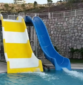Venta caliente Tobogán de agua Aventuras Almohadillas contra salpicaduras Estructuras de juego para niños para el verano Durable Seguro Fácil de instalar Patio trasero Parques contra salpicaduras - Product Image 3