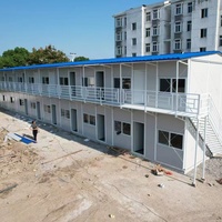 Casa Contenedor Prefabricada Impermeable, Dormitorio Prefabricado para Trabajadores, Alojamiento Modular para Proyectos de Construcción