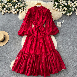 knee length dresses for ladies Blue Colour Maxi Dress | Long Maxi Dress main image 1