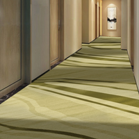 Tapis moderne de style commercial de luxe, imprimé jacquard floral, fabriqué à la machine, tufté, écologique, à poils longs, résistant à l'eau pour