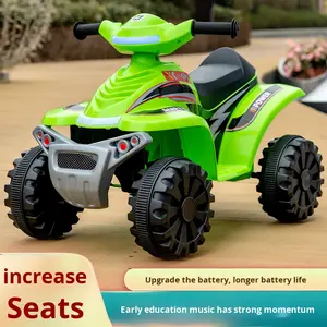 <span class=keywords><strong>3</strong></span>-6 Yaş Erkek ve Kız Çocukları İçin Akülü Şarjlı Büyük Dört Tekerlekli Plastik Oyuncak Araba - Product Image 6