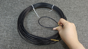 Extracteur de guide-<span class=keywords><strong>fil</strong></span> pour électricien Dispositif d'enfilage d'enfilage Extracteur de câble en fibre de polyester PET en <span class=keywords><strong>nylon</strong></span> et acier - Product Image 6