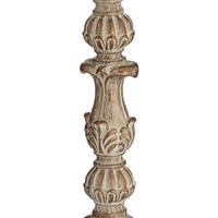 Lampe de table vintage en résine, lampe de buffet en cristal, lampe de chevet de style campagnard français avec abat-jour en tissu pour chambre à coucher