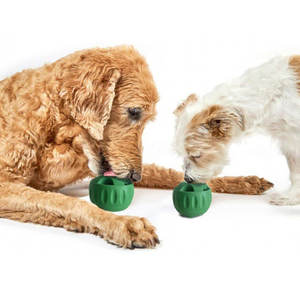 Anjing Plastik Bawah Anti Selip Kualitas Tinggi Dispenser Makanan Berputar Mainan Puzzle Anjing Mainan Hewan Peliharaan - Product Image 5