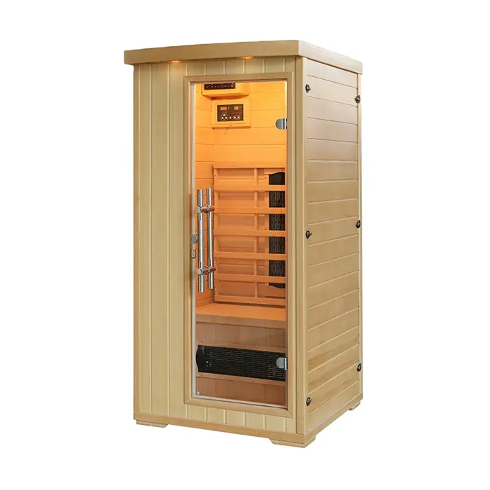 Low EMF Beauty Spa House Design speciale Sauna a infrarossi portatile ad angolo per interni