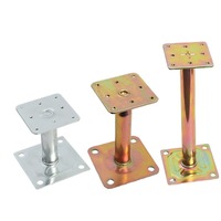 Piédestal à plancher surélevé réglable en acier ou en aluminium piédestal à plancher surélevé limon support au sol piédestal réglable