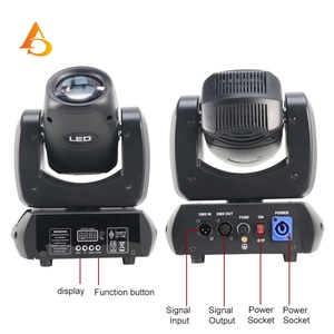 Nuevas llegadas: Luz móvil LED de haz de 100W para fiestas y eventos (luces LED móviles) - Product Image 5