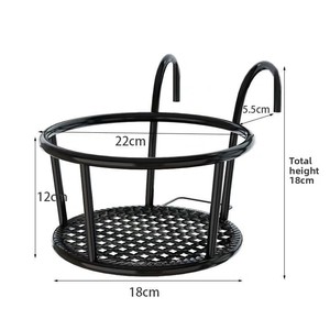 Supporto per Fiori da Interno <span class=keywords><strong>in</strong></span> <span class=keywords><strong>Ferro</strong></span> <span class=keywords><strong>Battuto</strong></span> Stile Nordico per Orchidee e Pothos, Nessun Assemblaggio Richiesto - Product Image 3