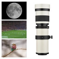 Objectif de caméra Zoom Super téléobjectif MF F/8.3-16 420-800mm monture en T avec anneau adaptateur de montage NEX universel pour appareil photo Sony