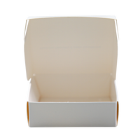 Boîte d'emballage électronique en carton plié à extrémités pliées, personnalisée, blanche, imprimée, en carton, pour appareils électroniques