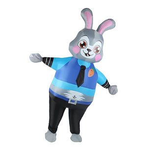 Disfraz Inflable de Conejo, Disfraz de Mascota para Fiesta de Pascua, Disfraz de Cosplay - Product Image 2