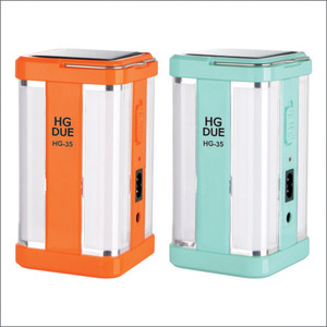 Hg Có Thể Sạc Lại Năng Lượng Mặt Trời Di Động Đèn 4 Mặt LED Chiếu Sáng Khẩn Cấp Pin <span class=keywords><strong>Lithium</strong></span> Powered Cắm Trại Ngoài Trời Ánh Sáng - Product Image 3