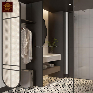 Custom 5 stelle Hotel camera da letto mobili tra cui materasso letto appartamento Vanity mobile bagno pannellatere per vacanza <span class=keywords><strong>locanda</strong></span> - Product Image 4