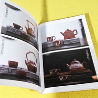 Impression de boîtes personnalisées avec estampage à chaud, pelliculage mat, reliure parfaite, papier couché, couverture en papier d'art, brochure pour la lecture