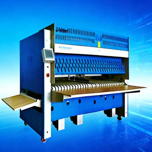 Machine à plier et à replier le linge de lit d'hôtel de 3300 mm de largeur, haute vitesse - Product Image 4