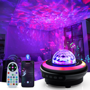 <span class=keywords><strong>Projecteur</strong></span> musical portable Nuit <span class=keywords><strong>étoilé</strong></span>e avec commande par interrupteur, en ABS, design moderne, lumière chaude, petite taille, pour chambre d'enfants et d'adultes - Product Image 1